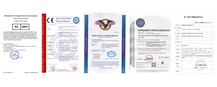 OA Knee Brace With Metal Shell Certificate OA Knee Brace With Metal Shell Certificate